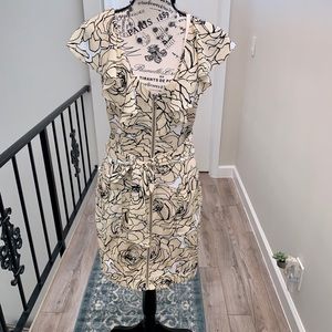 Bebe Floral Zipper Dress 🎉